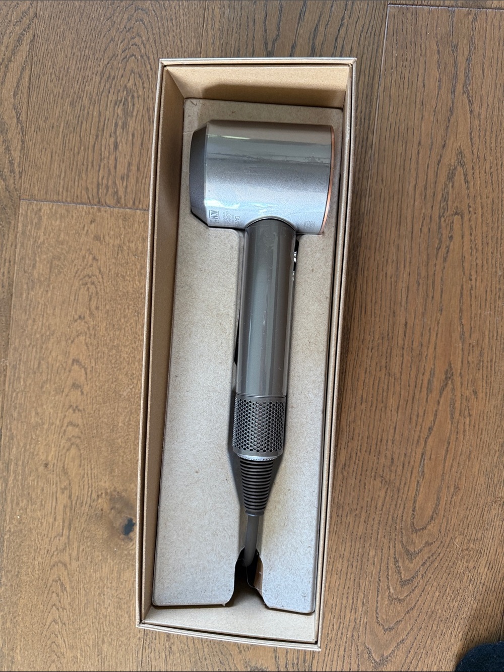 New refurbished Dyson Hair Dryer in Silver and Copper